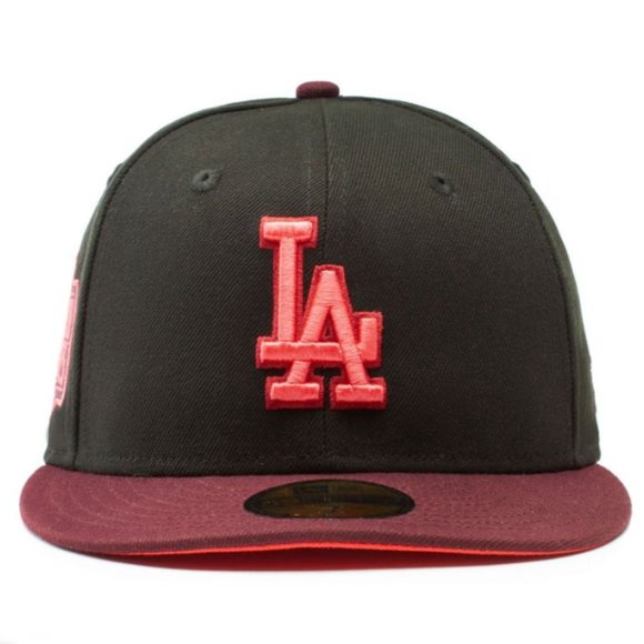 New Era Los Angeles Dodgers 2020 WS Side Patch 59FIFTY Fitted Hat - Picture 2 of 7